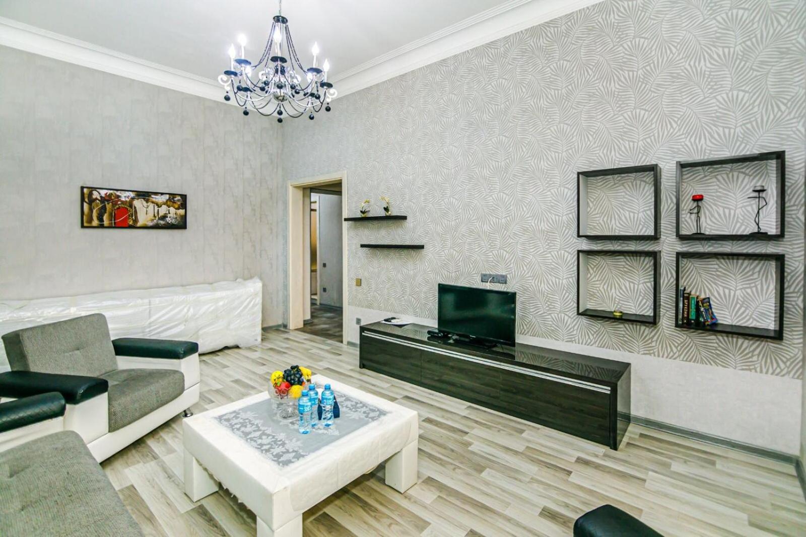 Azneft Square Deluxe Apartment Baku Exterior foto